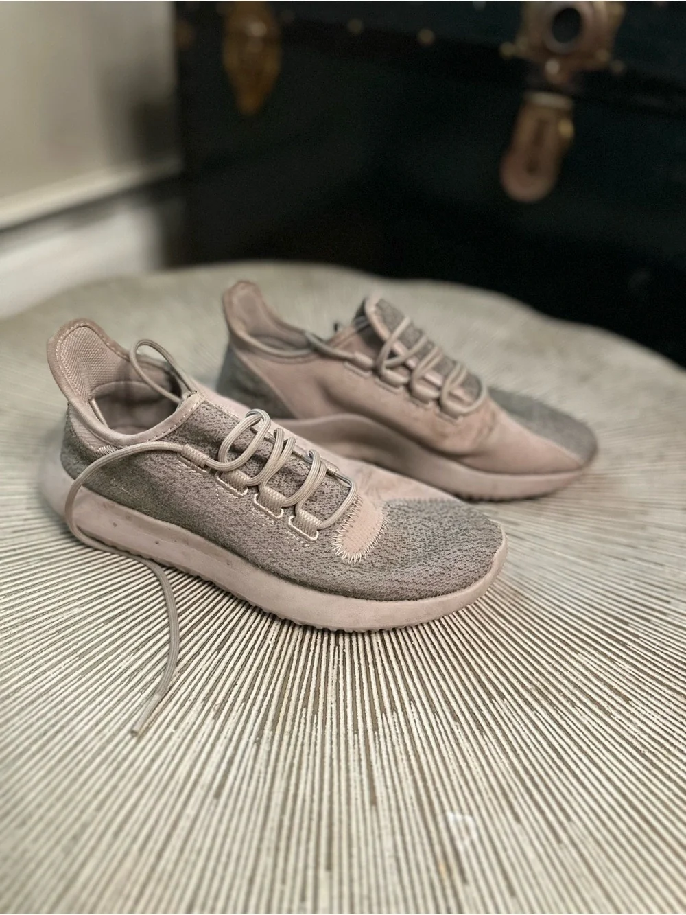 Adidas Knit Lace-Up Sneakers
